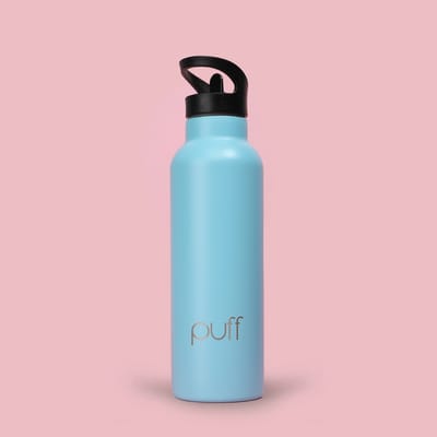 Matte Baby Blue Sipping Bottle