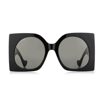 Butterfly Grey & Black Sunglasses