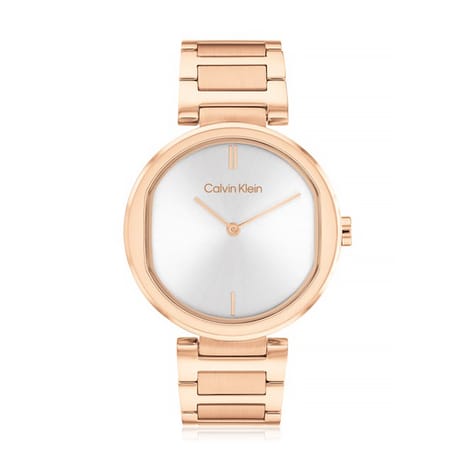 Calvin klein top rose gold watch