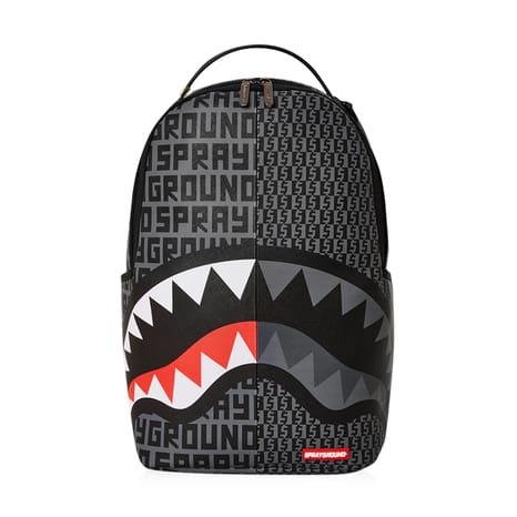 Sprayground reflective deals shark backpack