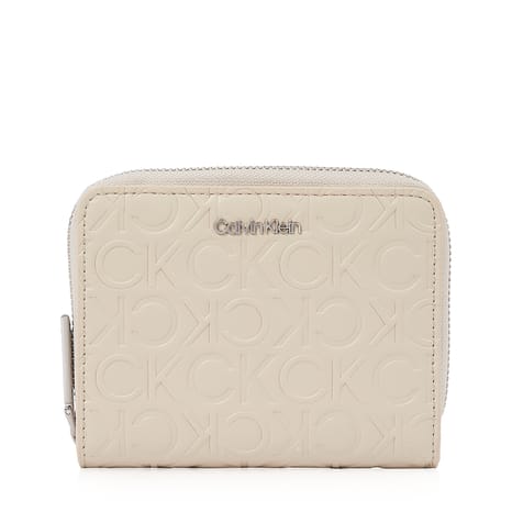 Calvin klein zip discount around wallet