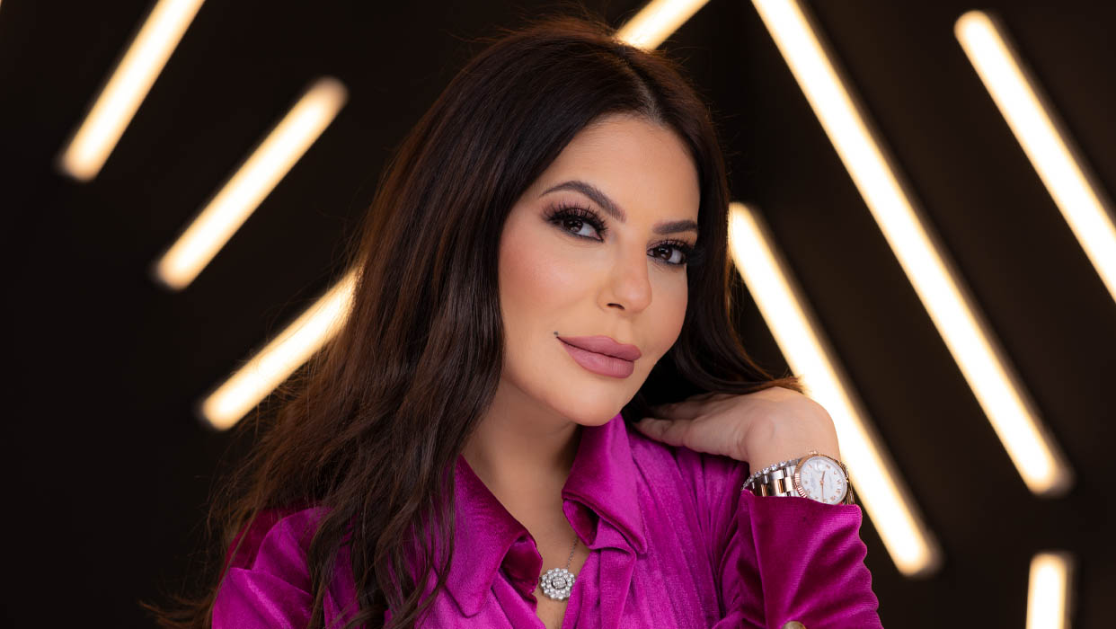 Pink Shimmer Makeup Look With Lilia Al Atrash