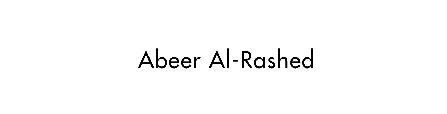 Abeer Al Rashed