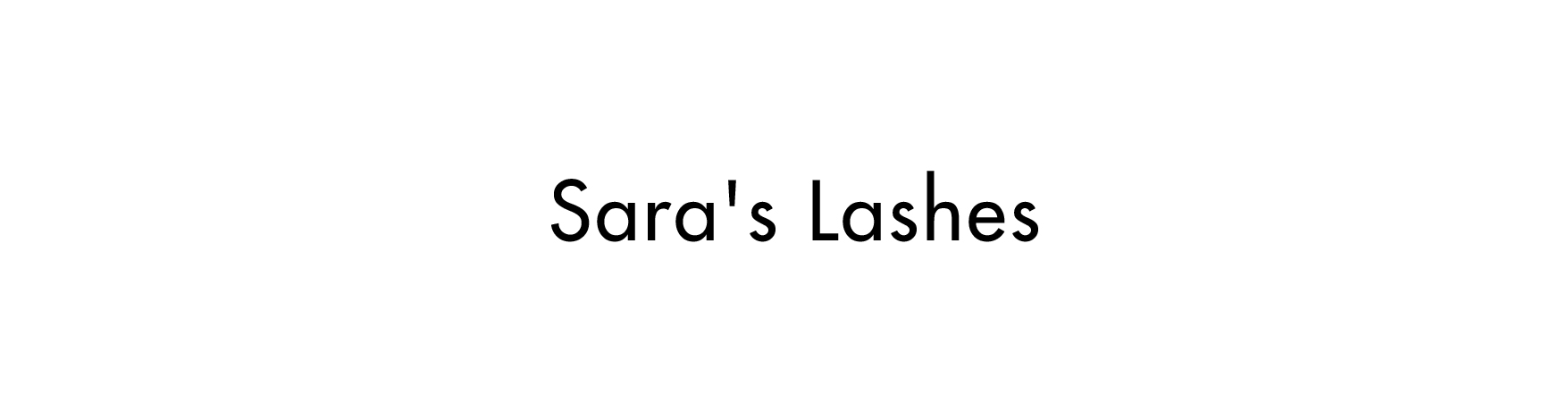 Sara's Lashes