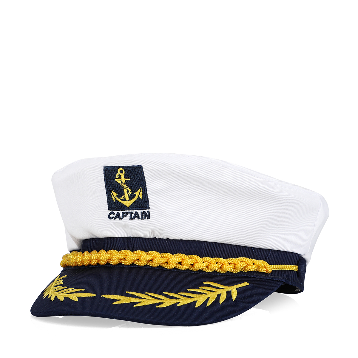 Buy Nautical Captain Sailor Hat - White Online in Oman