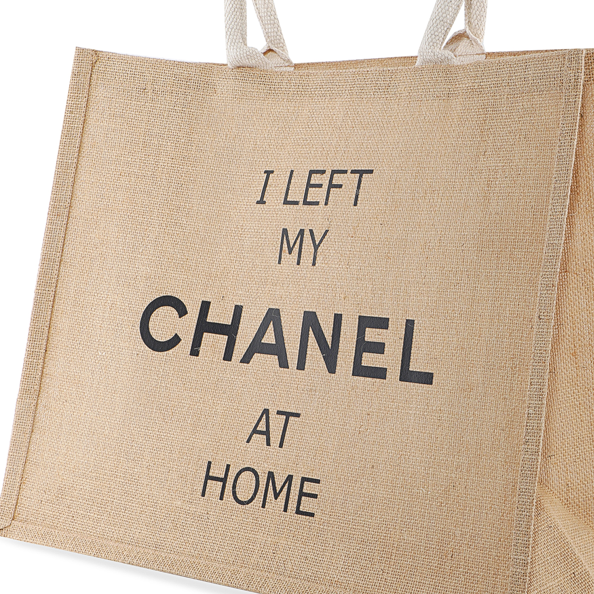 Buy Large Handmade Weaving Shoulder Bag Chanel - Beige Online in Kuwait