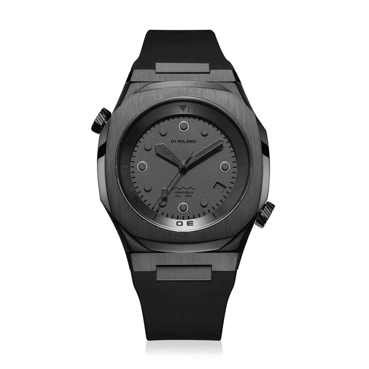 Buy Seiko Sii NH35 Rubber Watch - Black Online in Bahrain | Boutiqaat