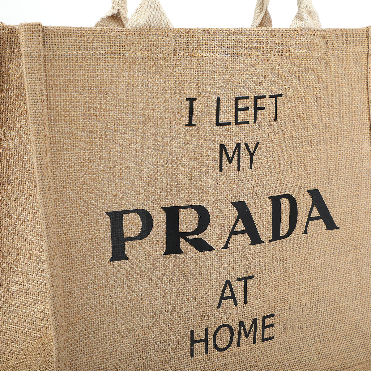 Prada discount jute bag