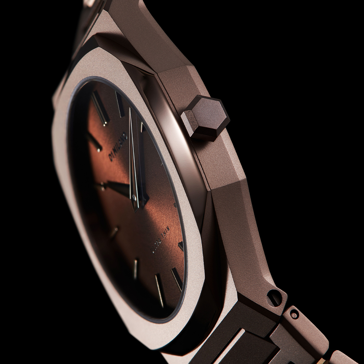 D1 Milano UTBL15 - Ultra Thin Chocolatino Watch •