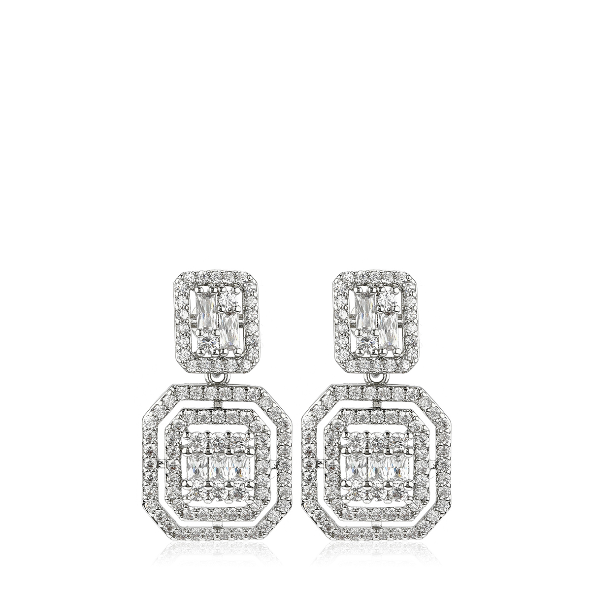 Bloom Earrings - Silver