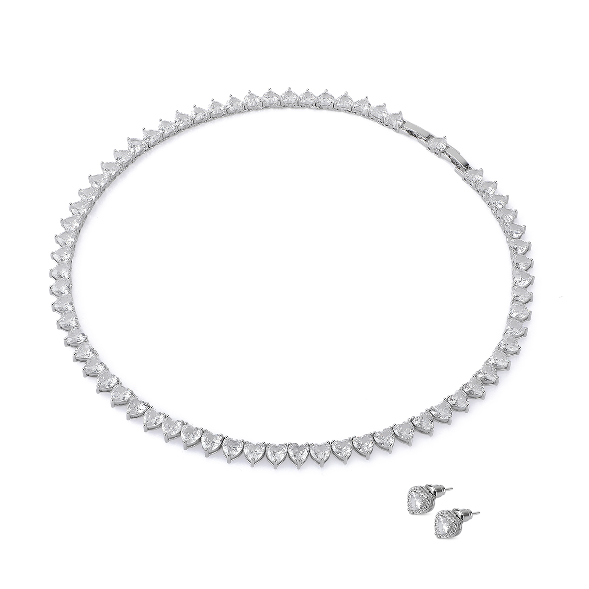 Lovestruck Choker & Earrings Set - 2 pcs