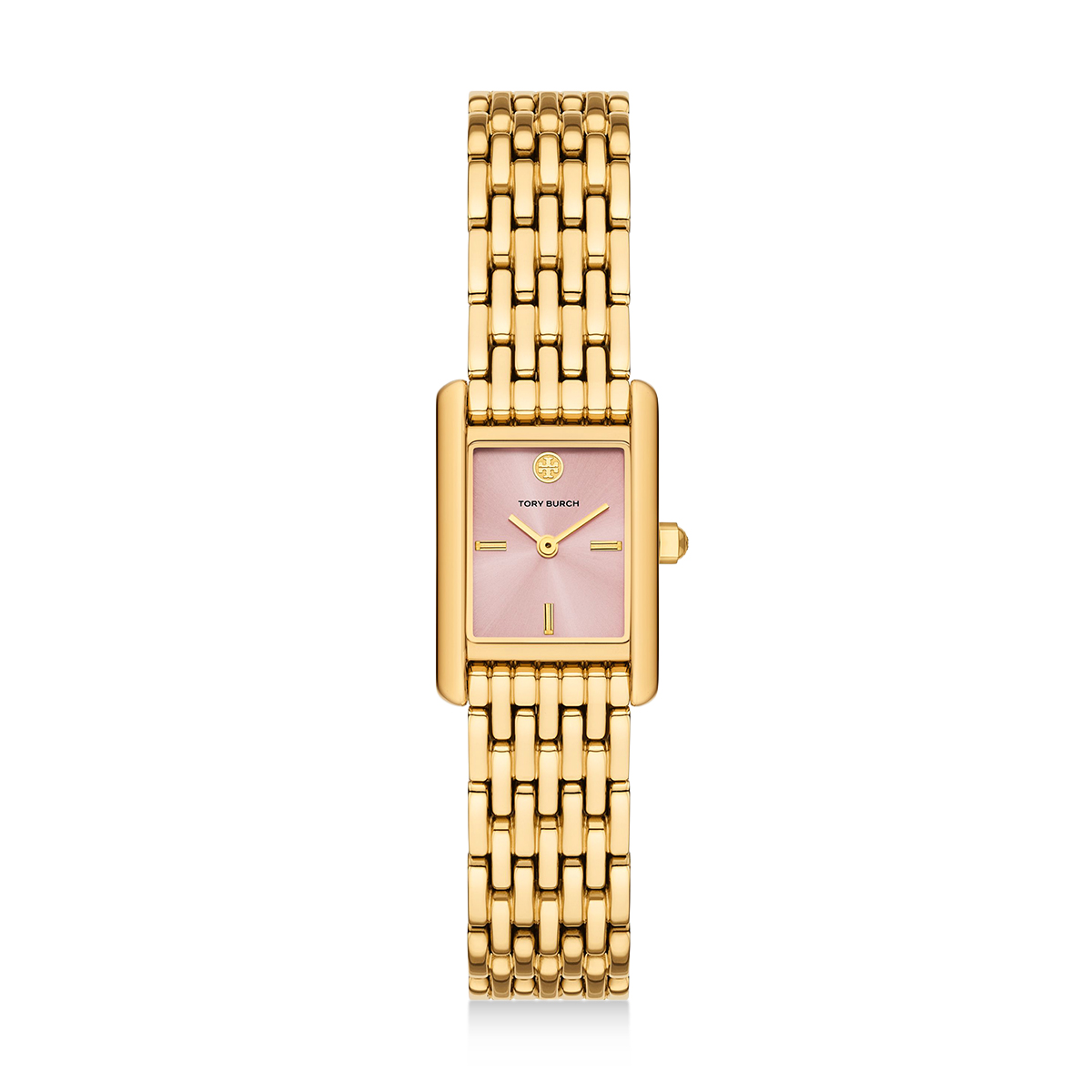 eleanor tory burch stainless steel watch