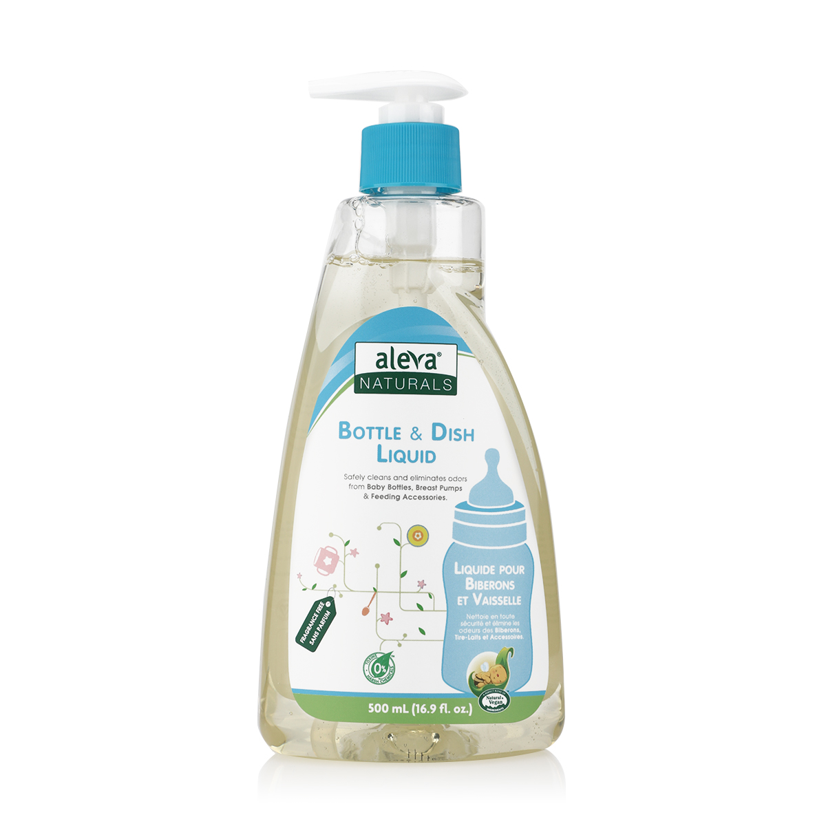 Bottle & Dish Soap - Fragrance Free - Aleva Naturals