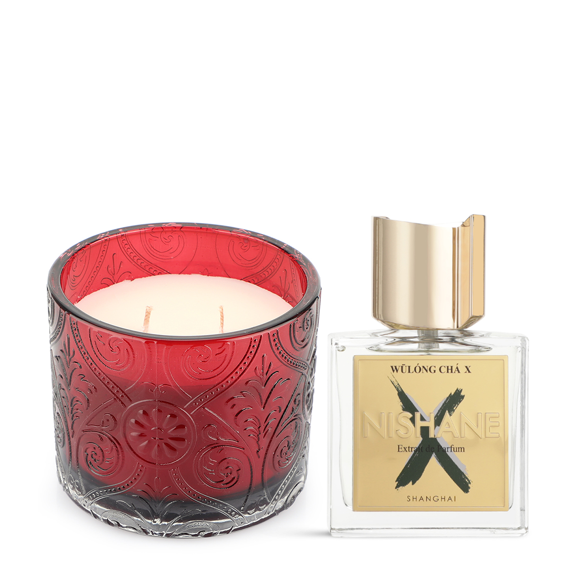 Buy Wulong Cha X Perfume FREE Candle Set 2 pcs Online in