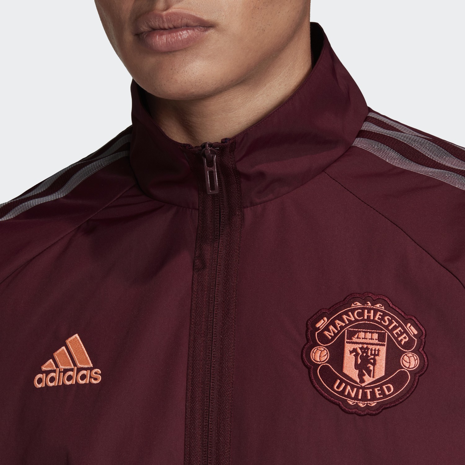 man utd maroon jacket