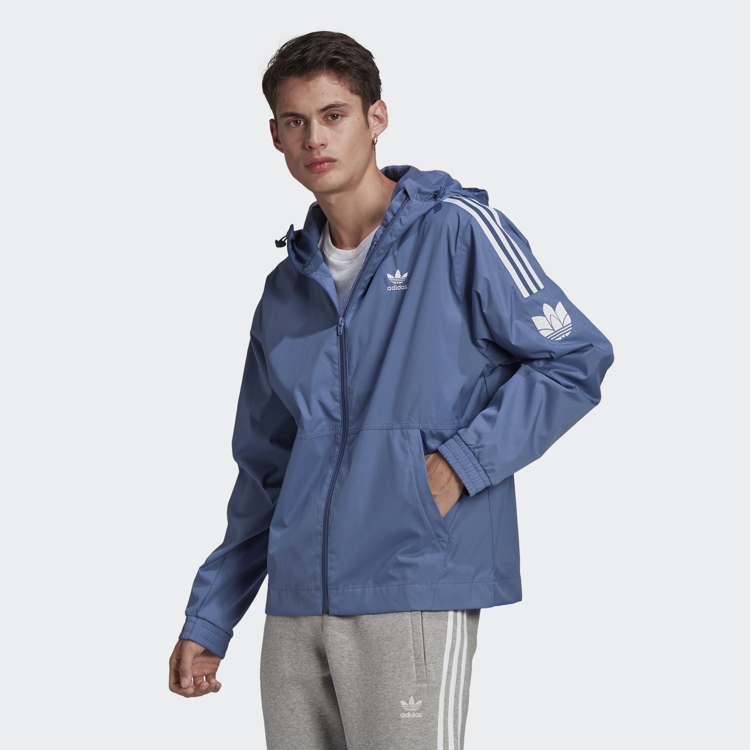 trefoil windbreaker