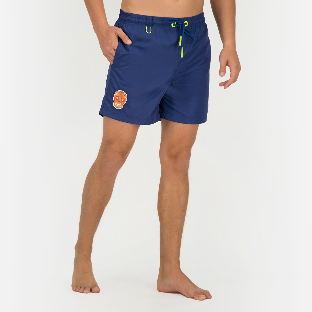 Buy Skull Swim Shorts - Blue Online in 