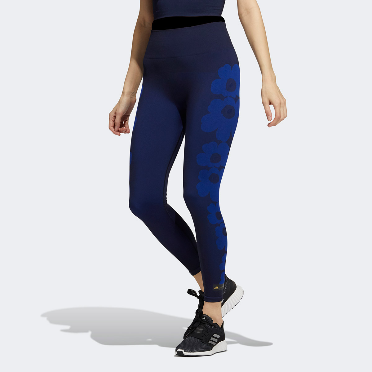 Buy Marimekko Aeroknit 7/8 Tights - Blue Online in Kuwait | Boutiqaat