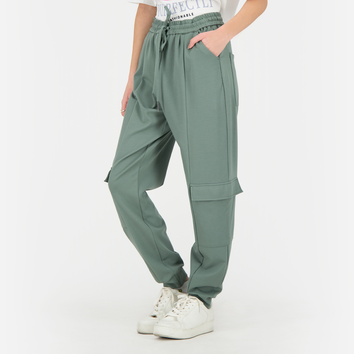 cargo pants with string