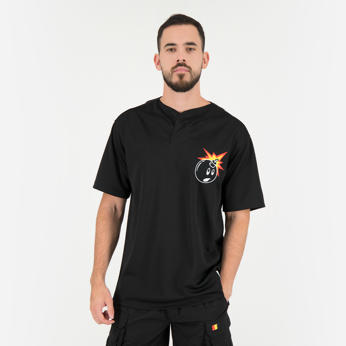 Buy Adam Practice Jersey - Black Online in Iraq | Boutiqaat