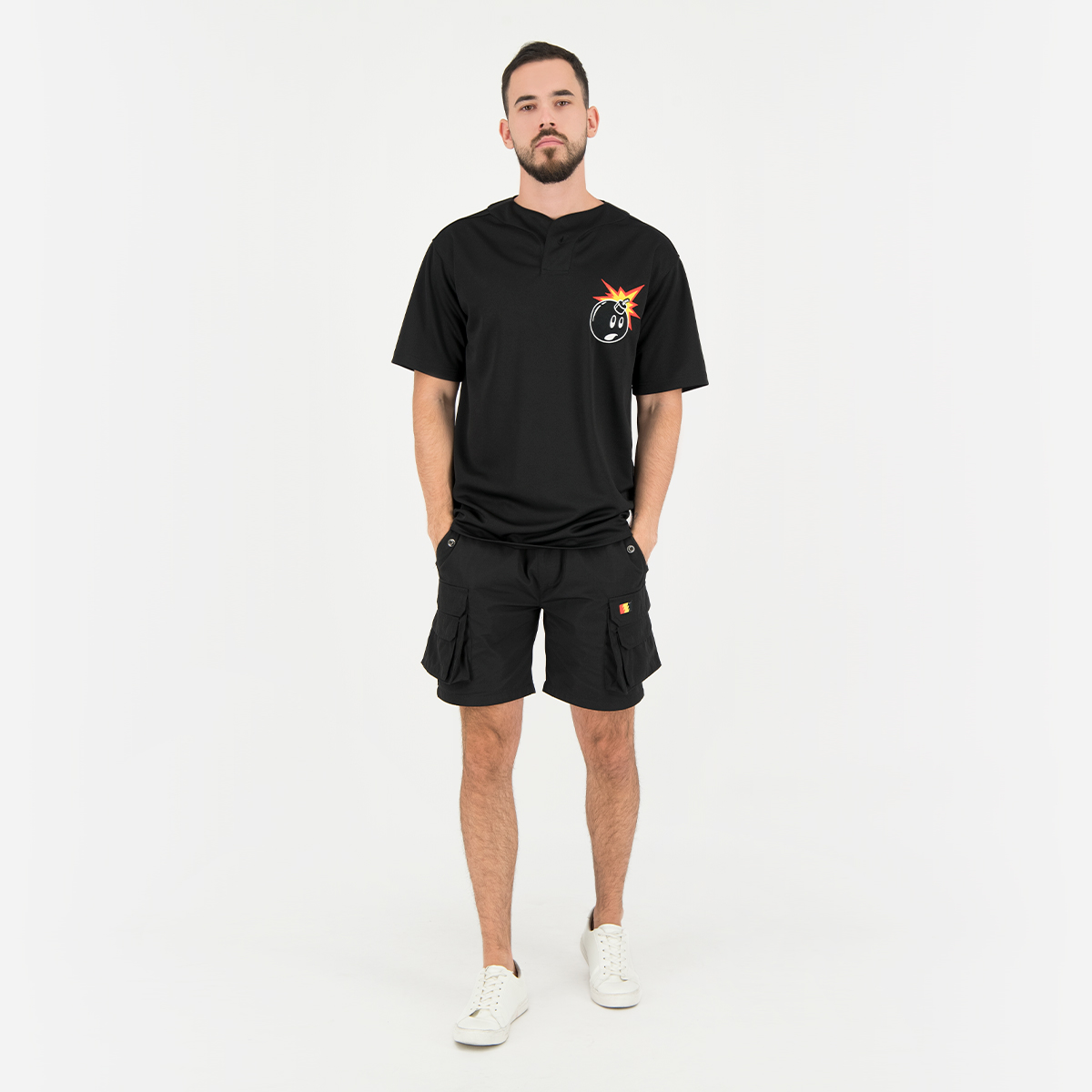 Buy Adam Practice Jersey - Black Online in Iraq | Boutiqaat