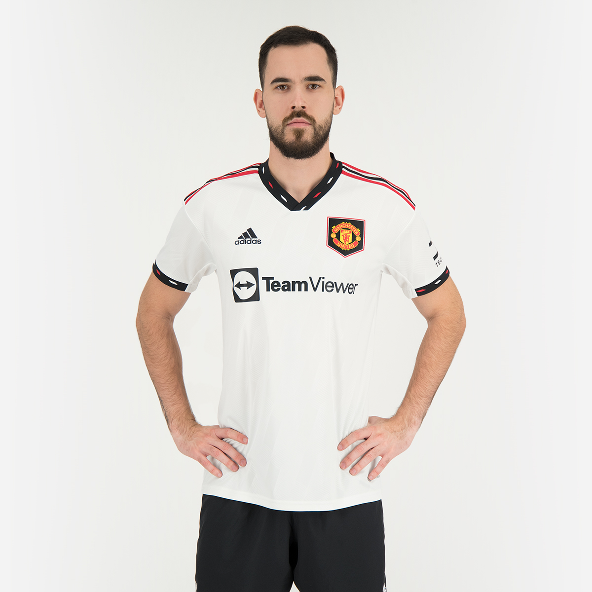 adidas Manchester United 21/22 Away Jersey - White