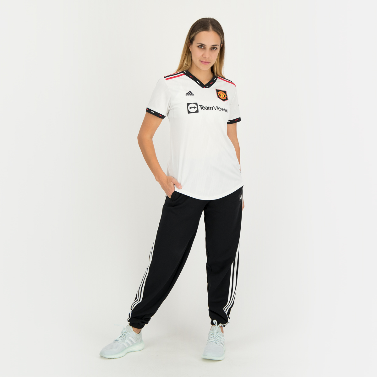 Buy Manchester United Away Jersey - White Online in United Arab Emirates