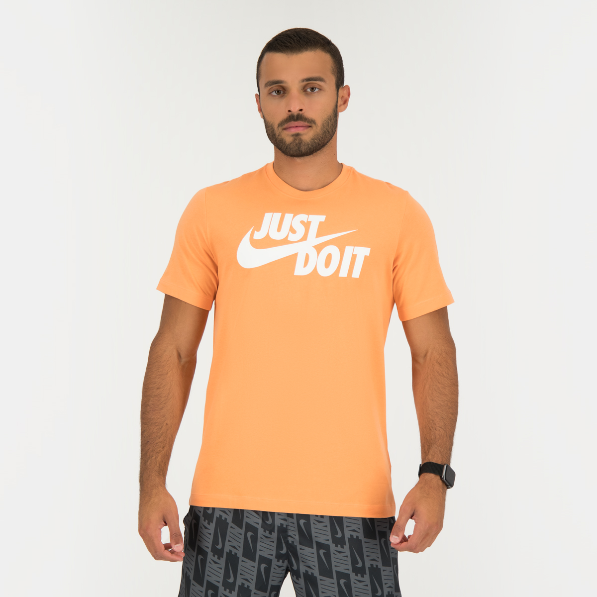 Orange just shop do it shirt