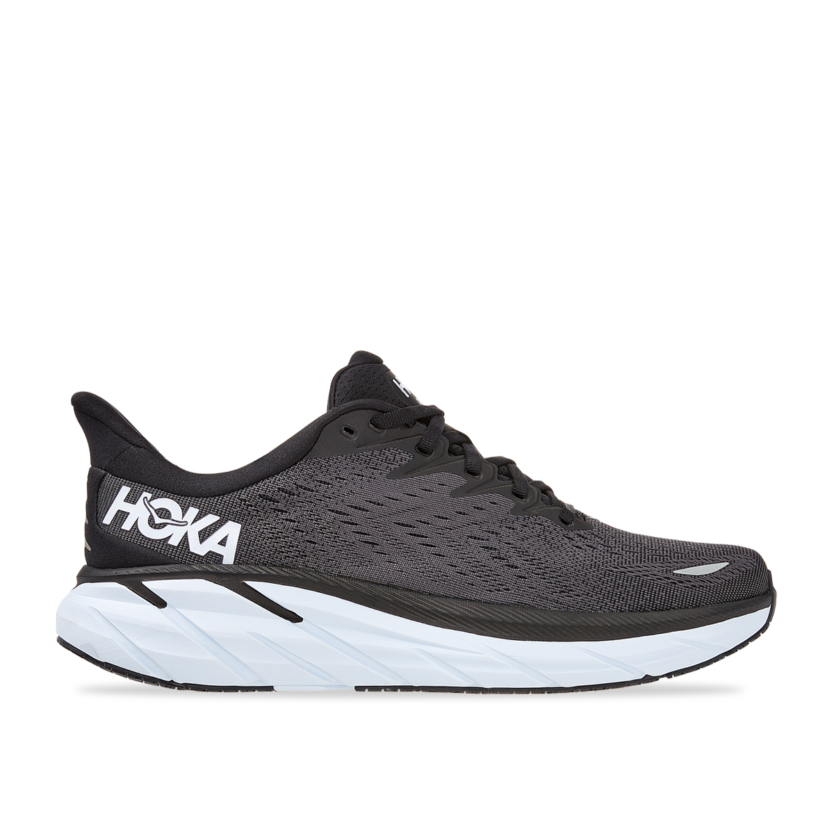 Buy Clifton 8 Running Shoes - Black Online in Qatar | Boutiqaat