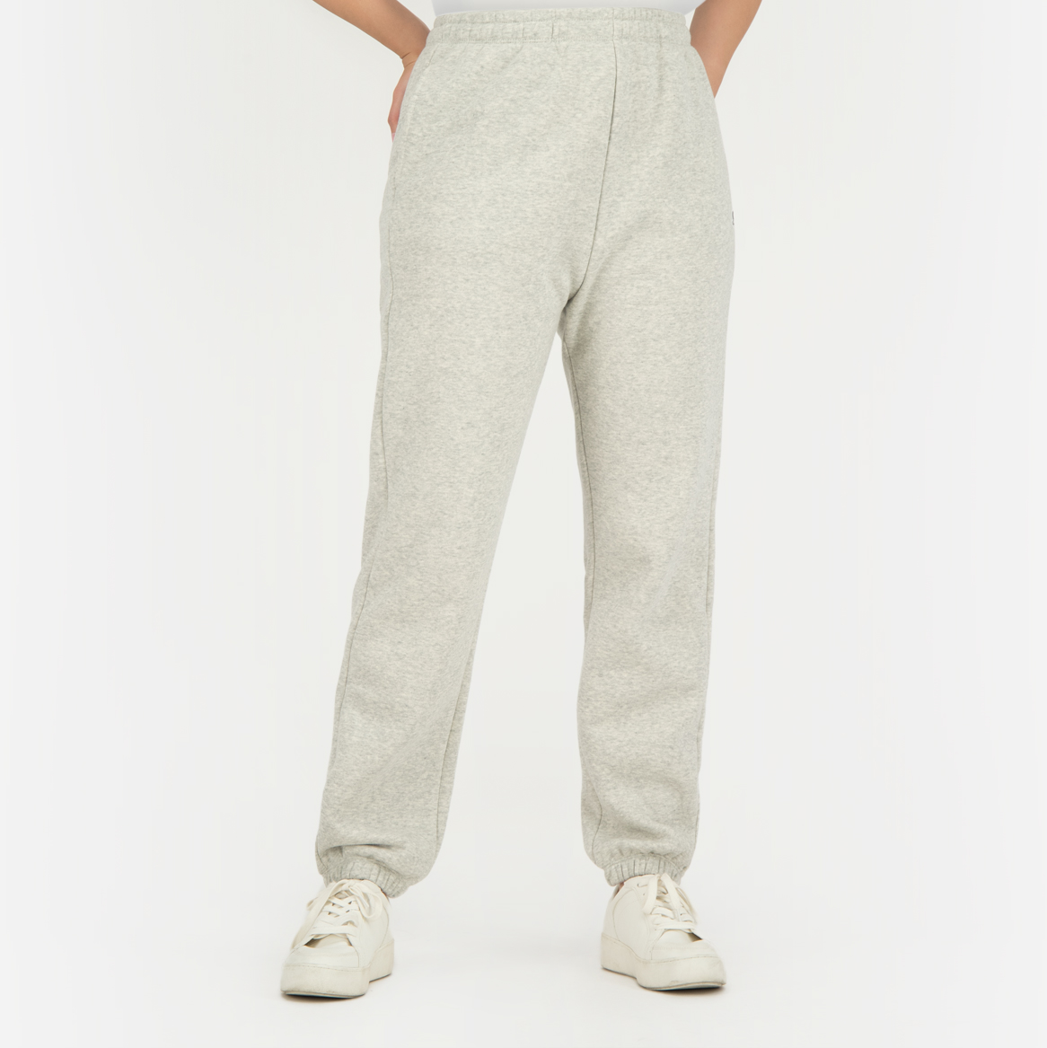 Joggers with elastic online cuffs