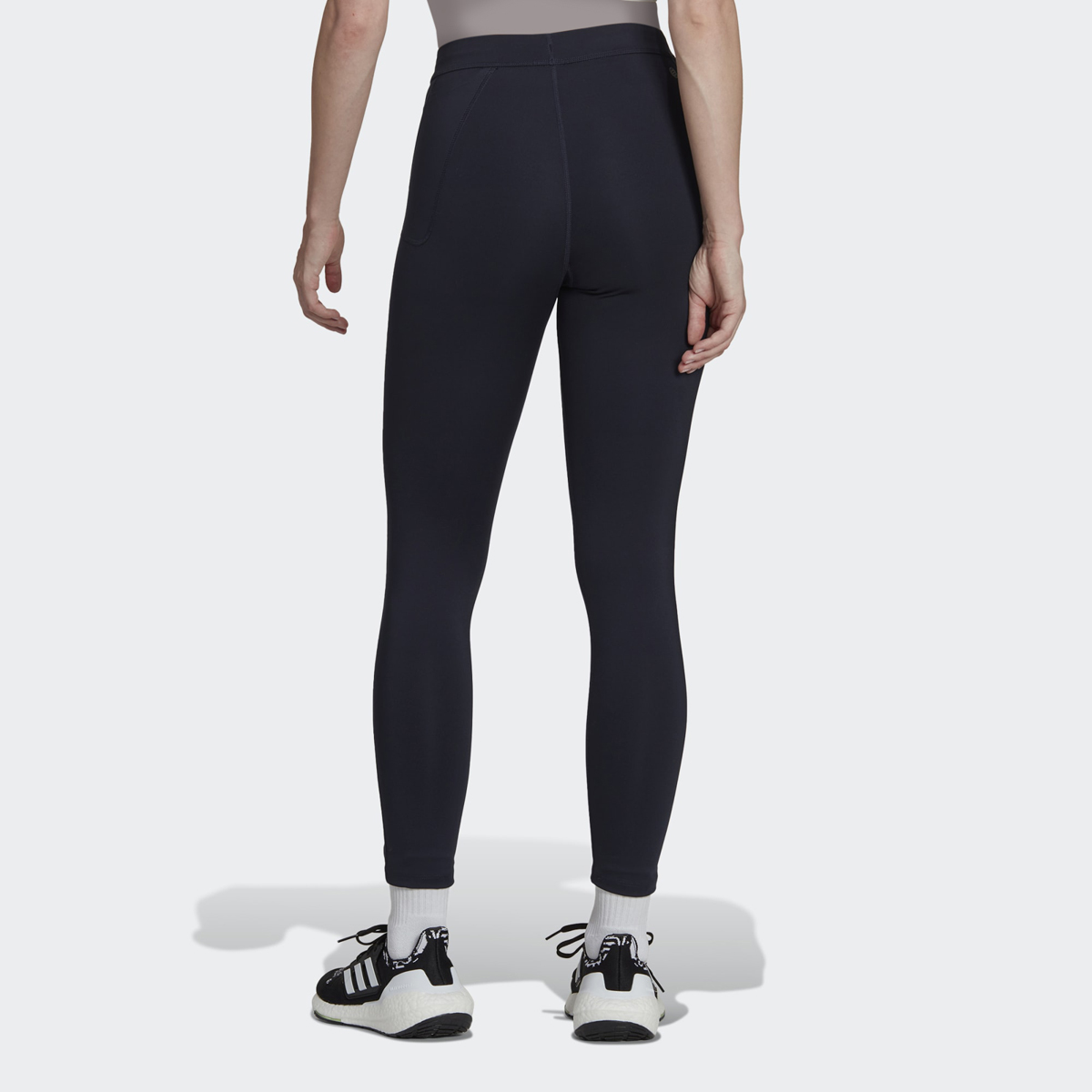 Buy adidas Women's Optime Training Icons 7/8 Leggings Grey in KSA -SSS