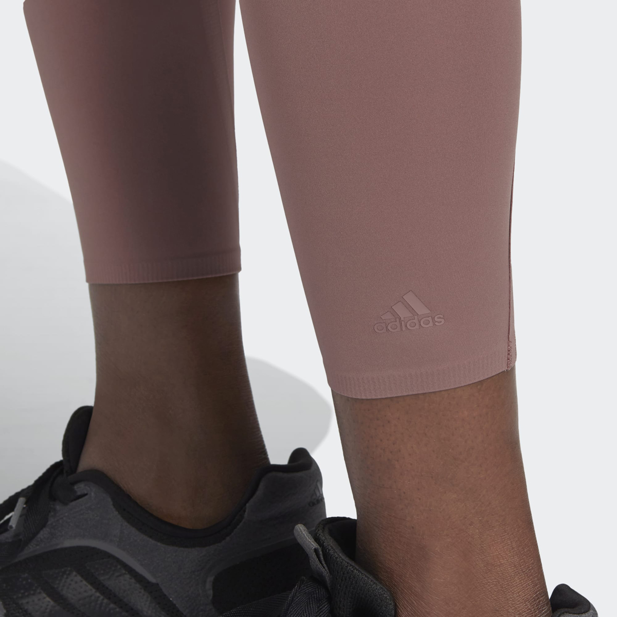 adidas Optime Training Luxe 7/8 Leggings - Brown