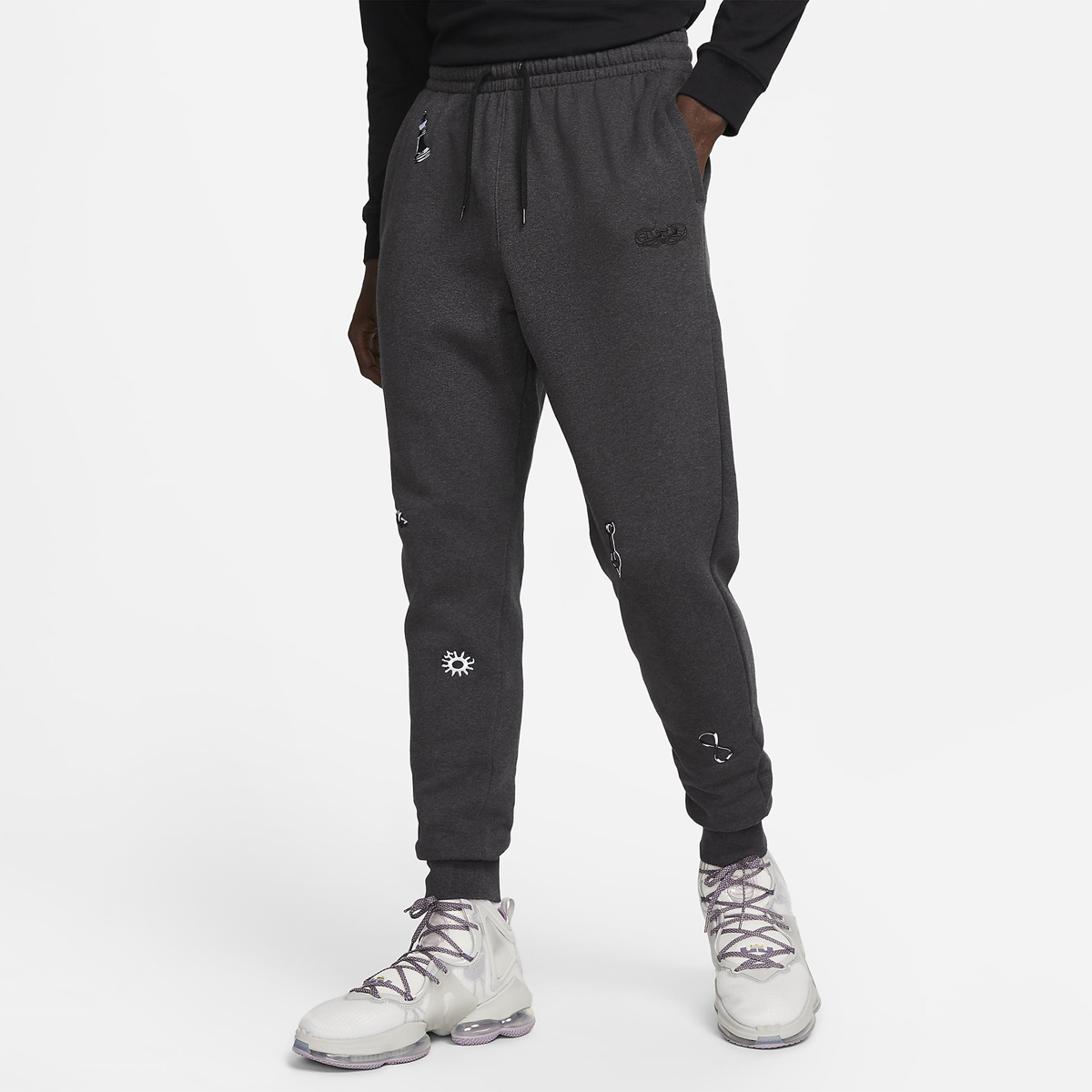 James Lebron Joggers Black