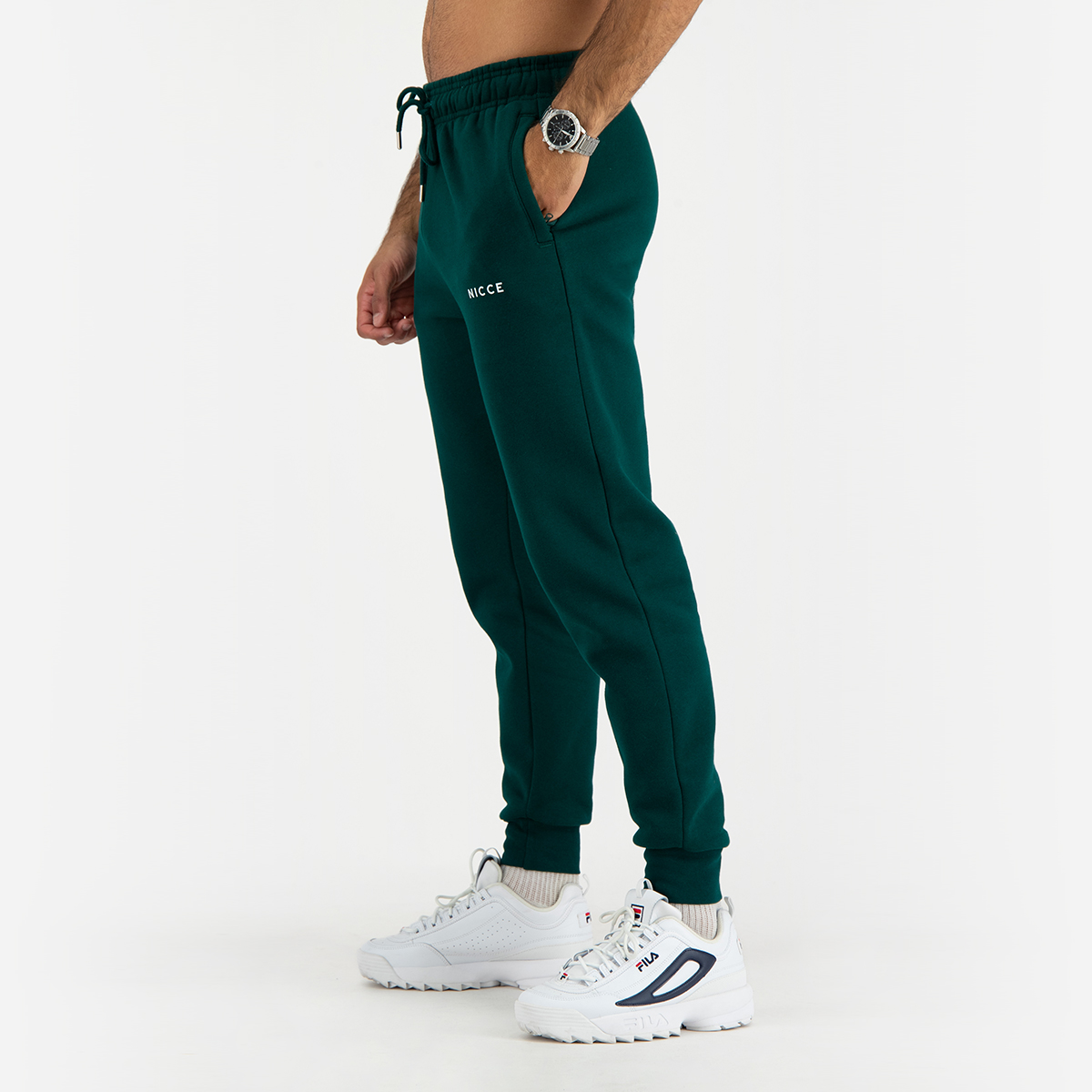 Nicce original logo cheap joggers