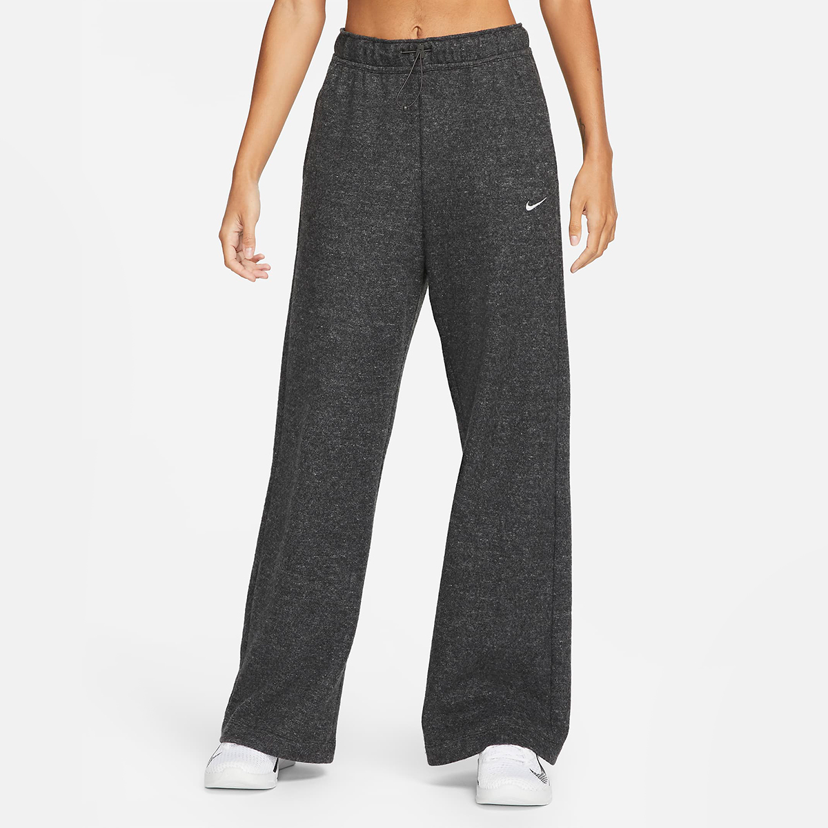Buy Nike Grey Logo Sweatpants in Phoenix Fleece for Women in Saudi