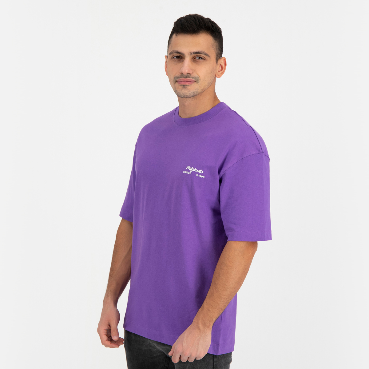 Buy Everyday Back T-Shirt - Purple Online in United Arab Emirates