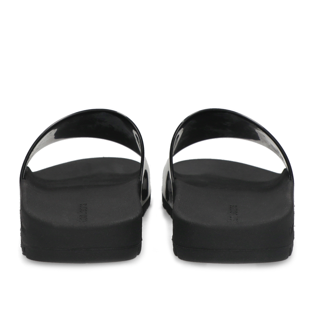 Calvin klein sales black sliders womens