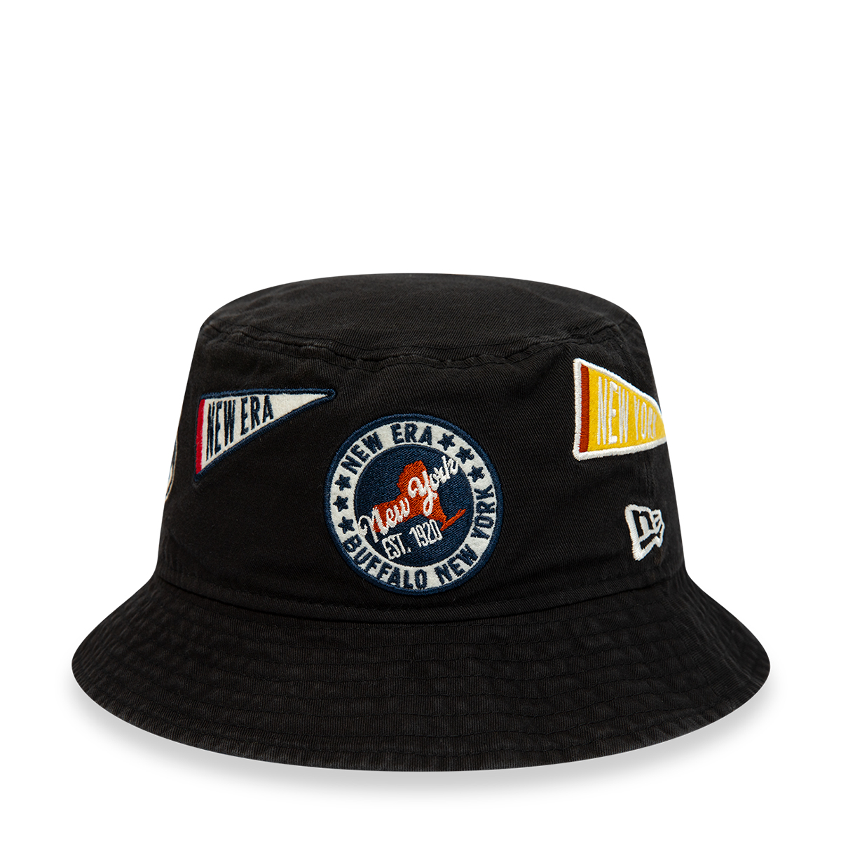 Buffalo Bills Black New Era Bucket Hat