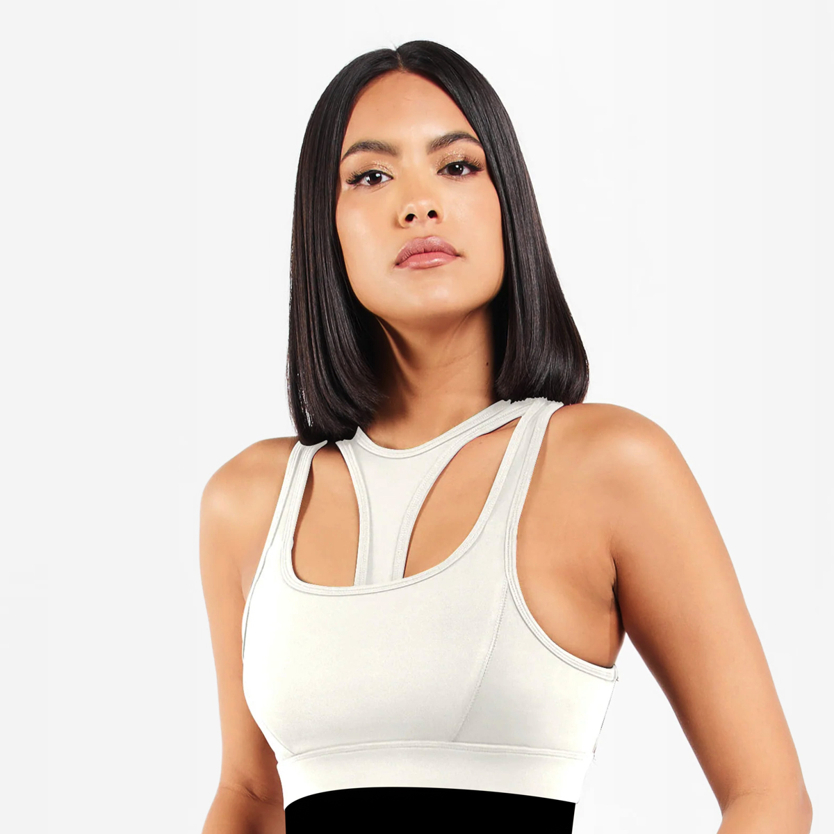 Buy Double Layer Softskin100 Sports Bra - Off-white Online in