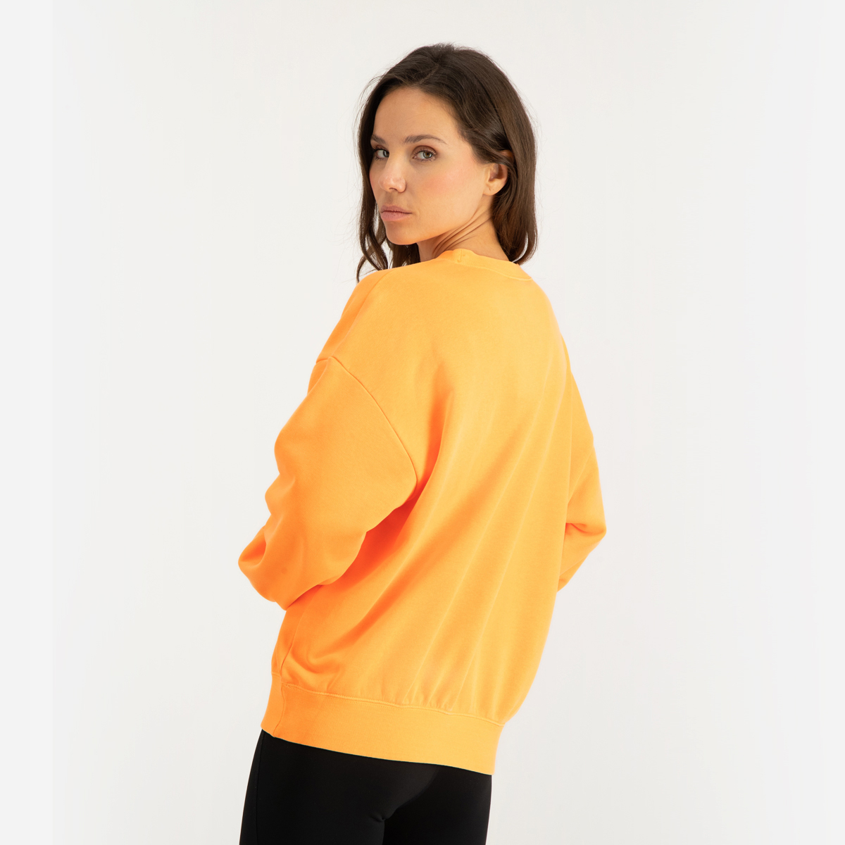 Orange champion 2024 crew neck