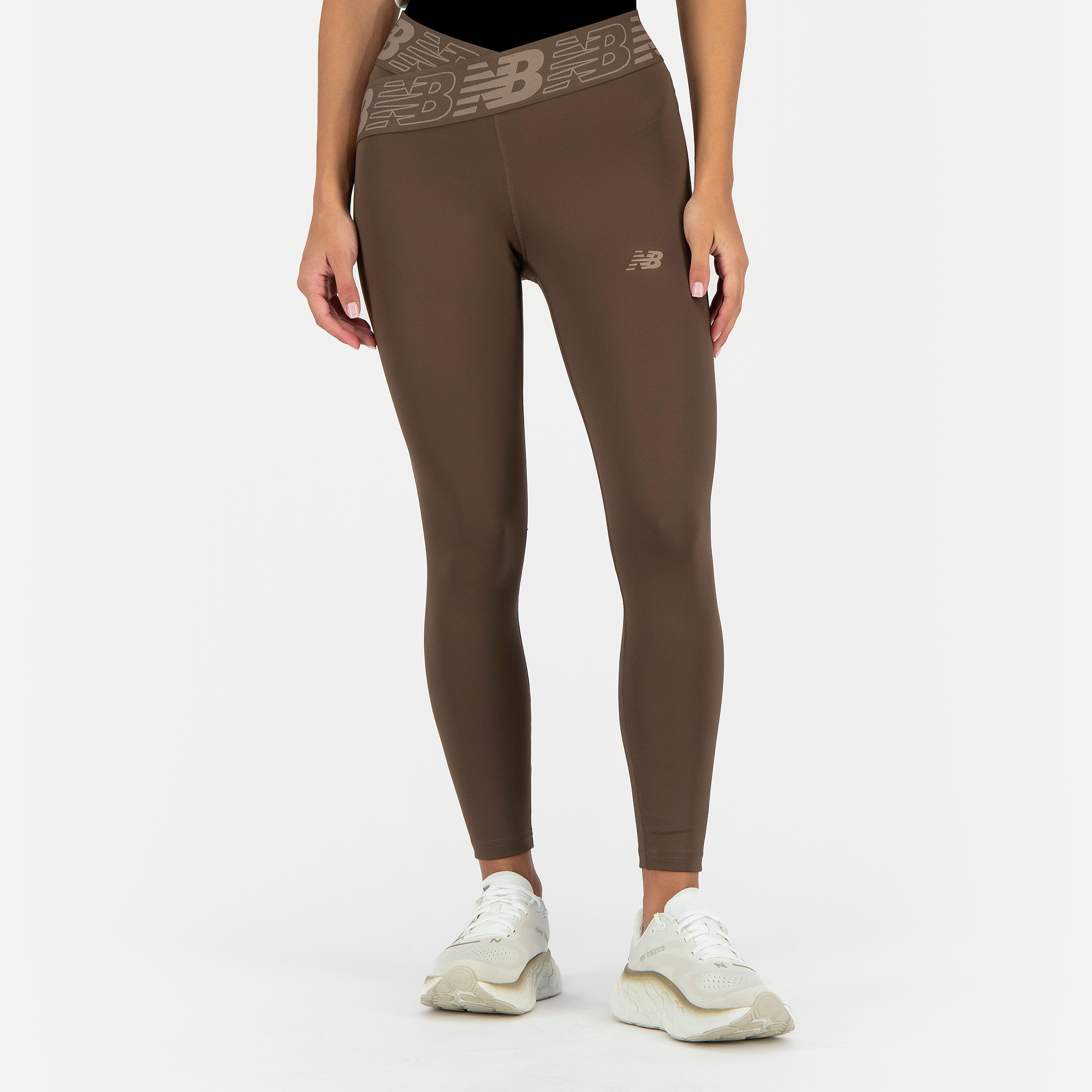 Buy Relentless Crossover High Rise 7/8 Tight - Brown Online in