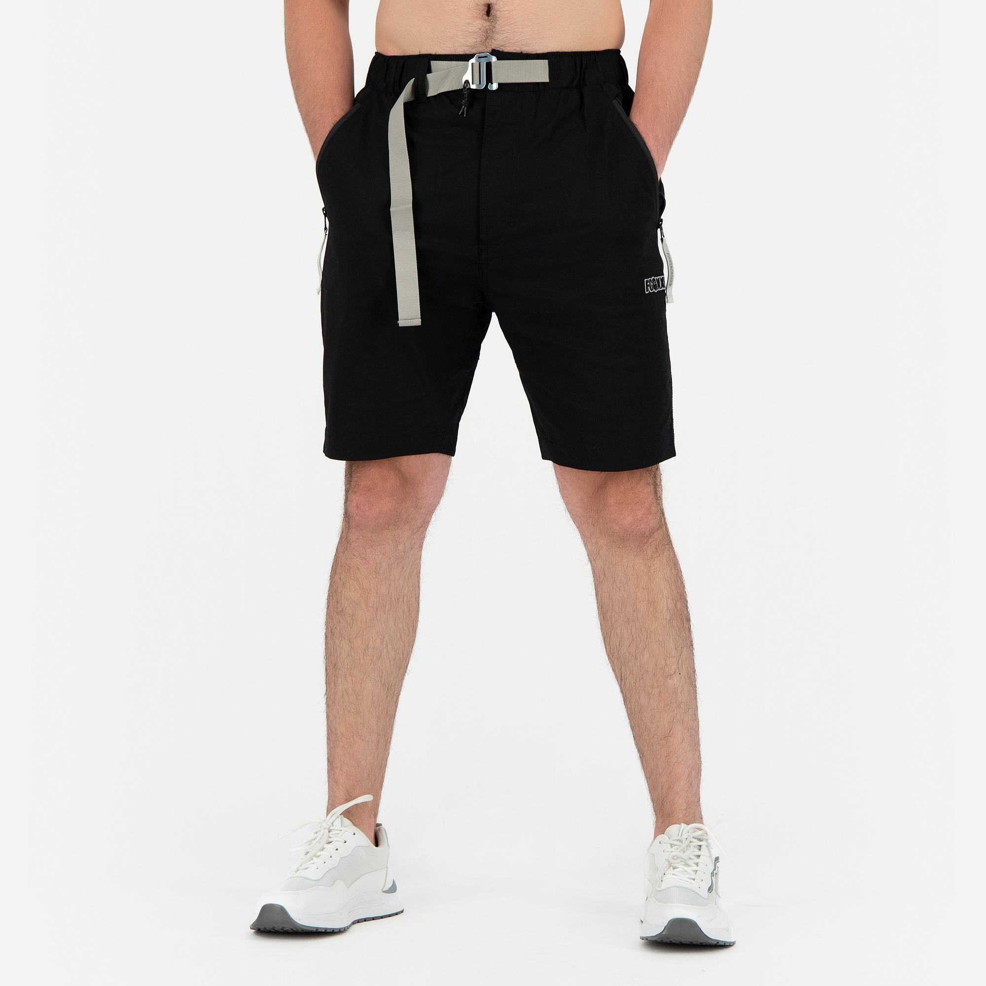 Black chino online shorts