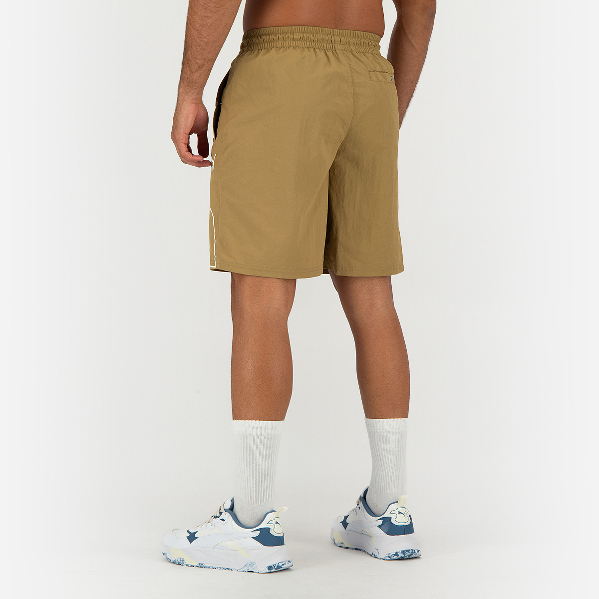 puma shorts brown