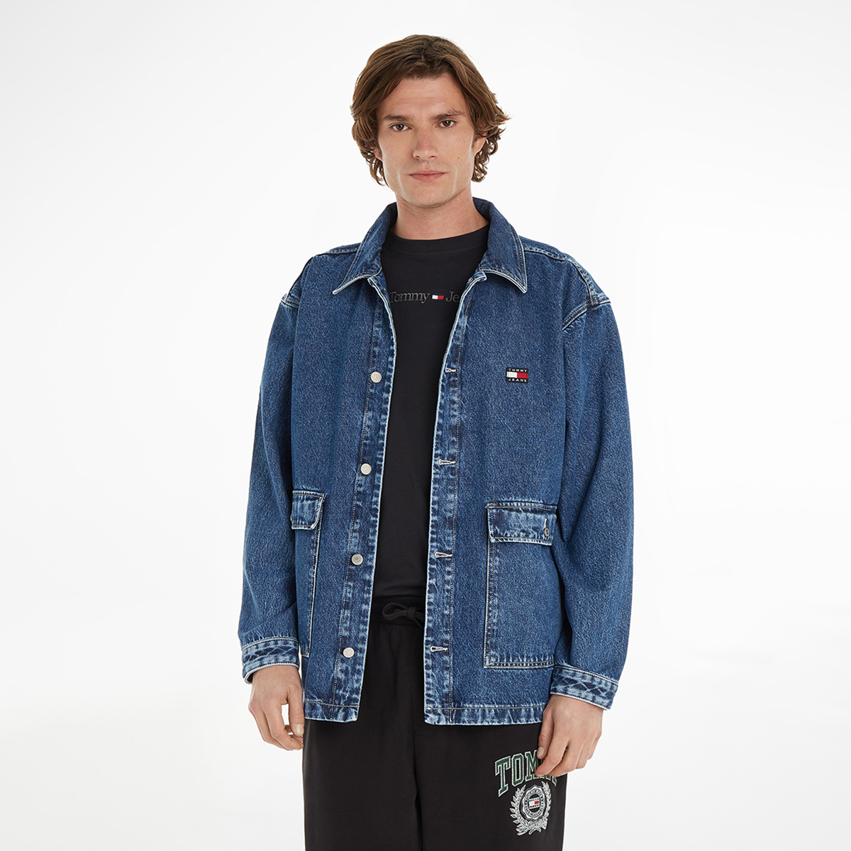 Oversized work outlet jacket