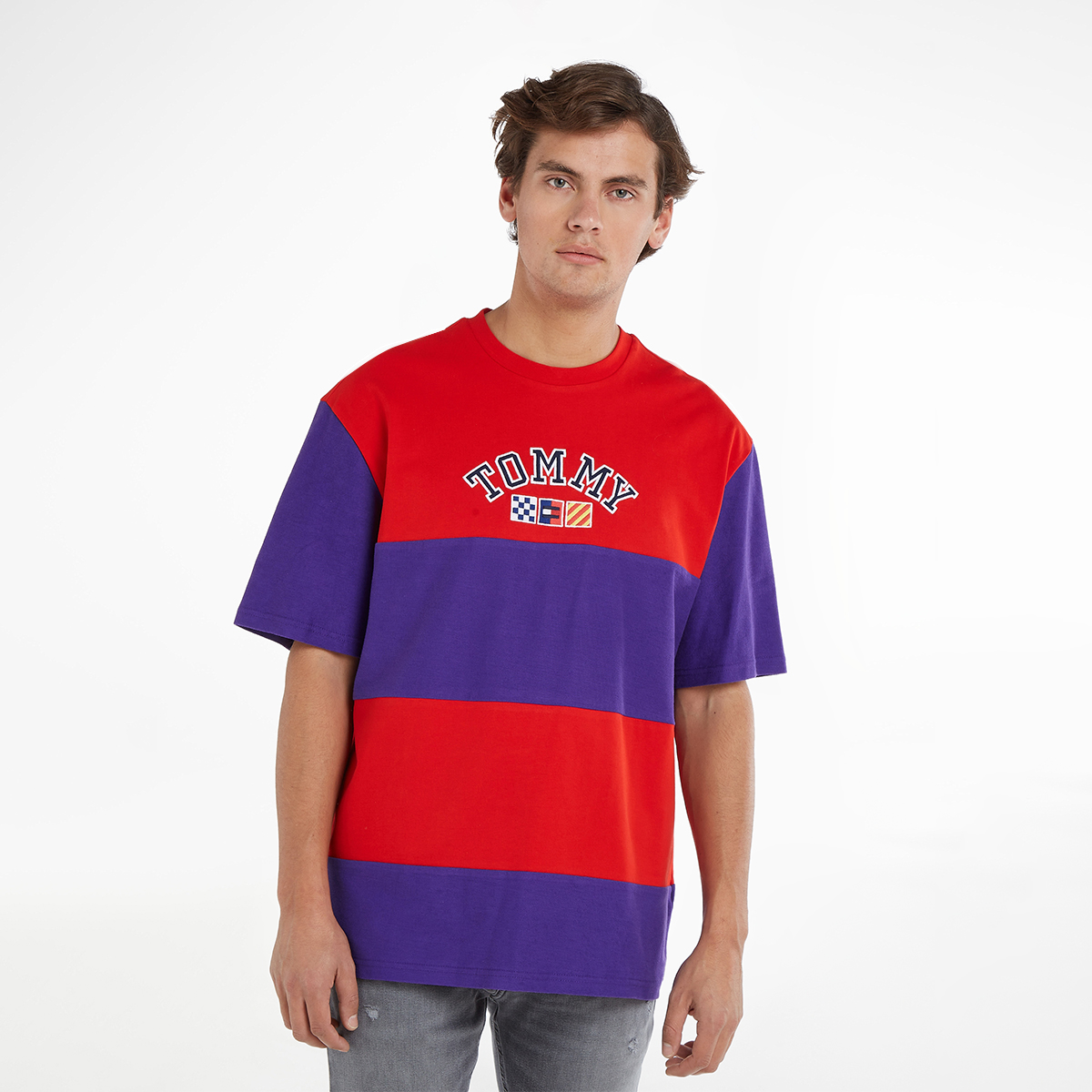 T-shirt Tommy Jeans Oversized Archive 1 Short Sleeve T-Shirt