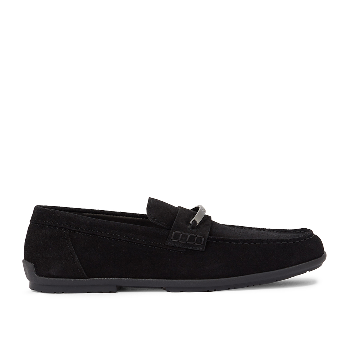 Calvin klein store suede loafers