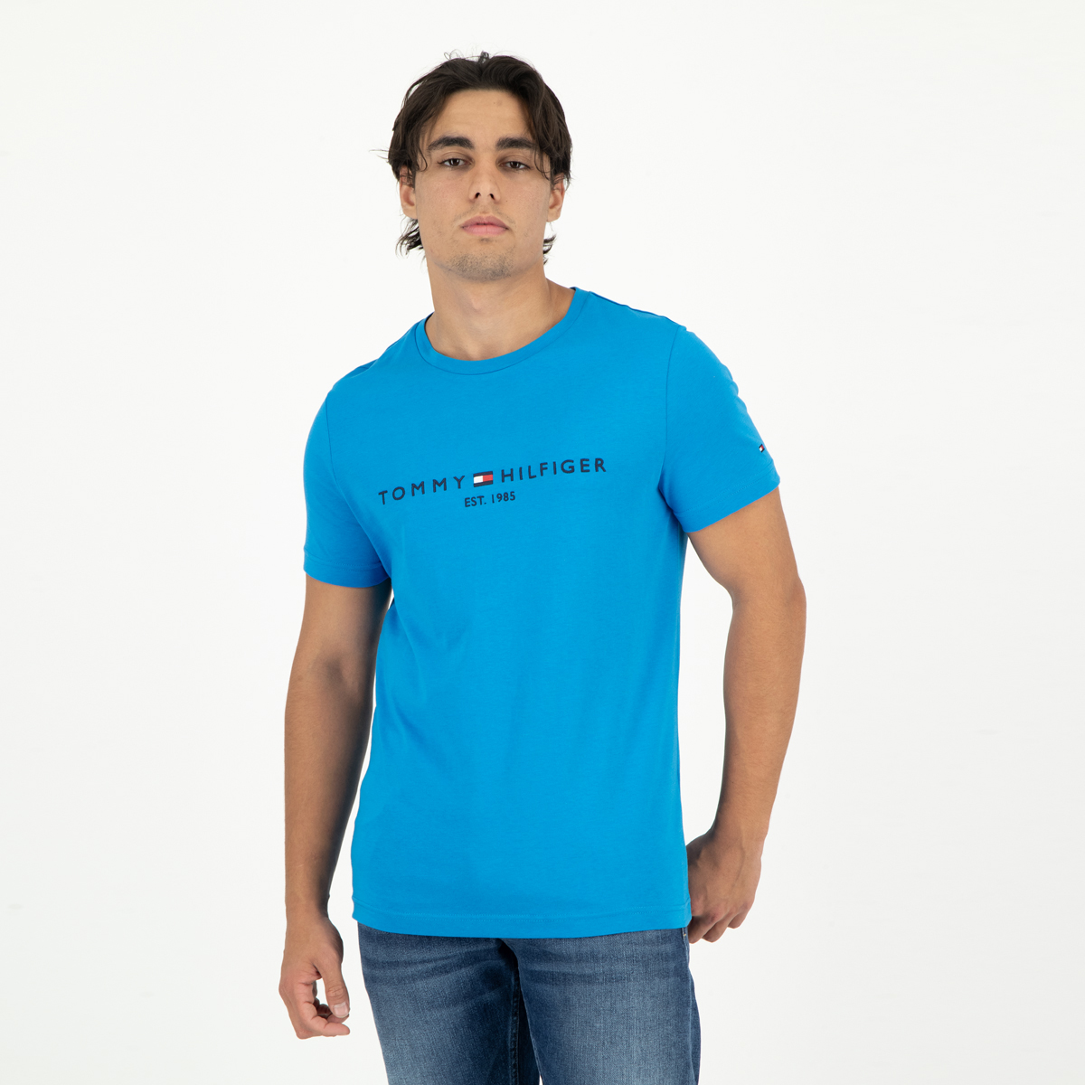 Slim Fit Flag Monotype T-Shirt