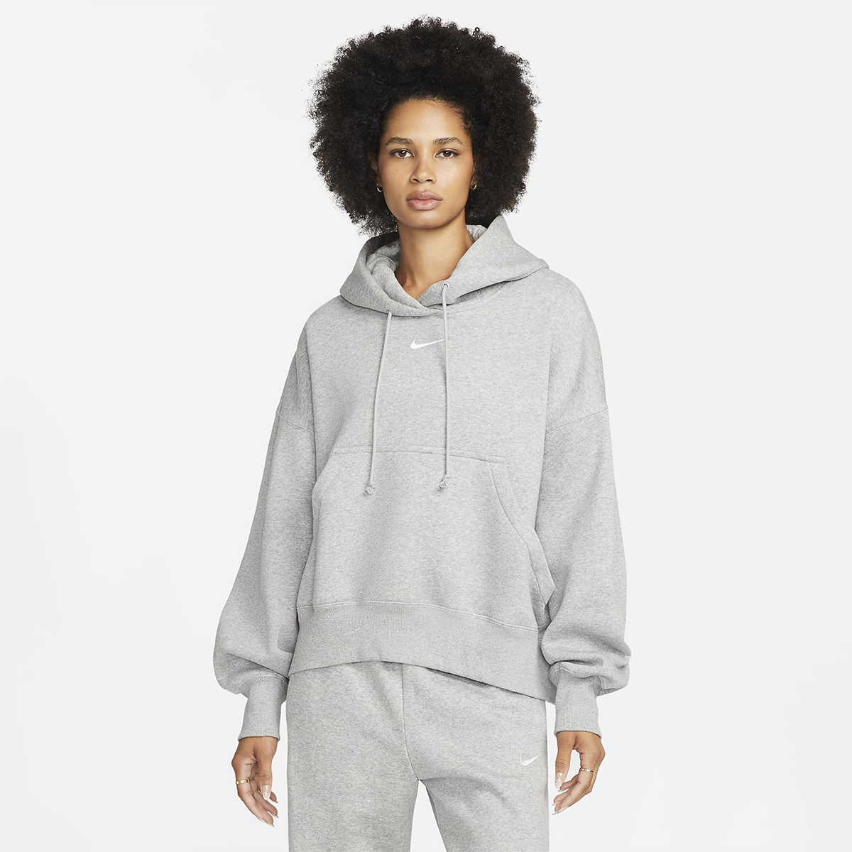 Buy Phoenix Fleece Over-Oversized Pullover Hoodie - Grey Online in ...