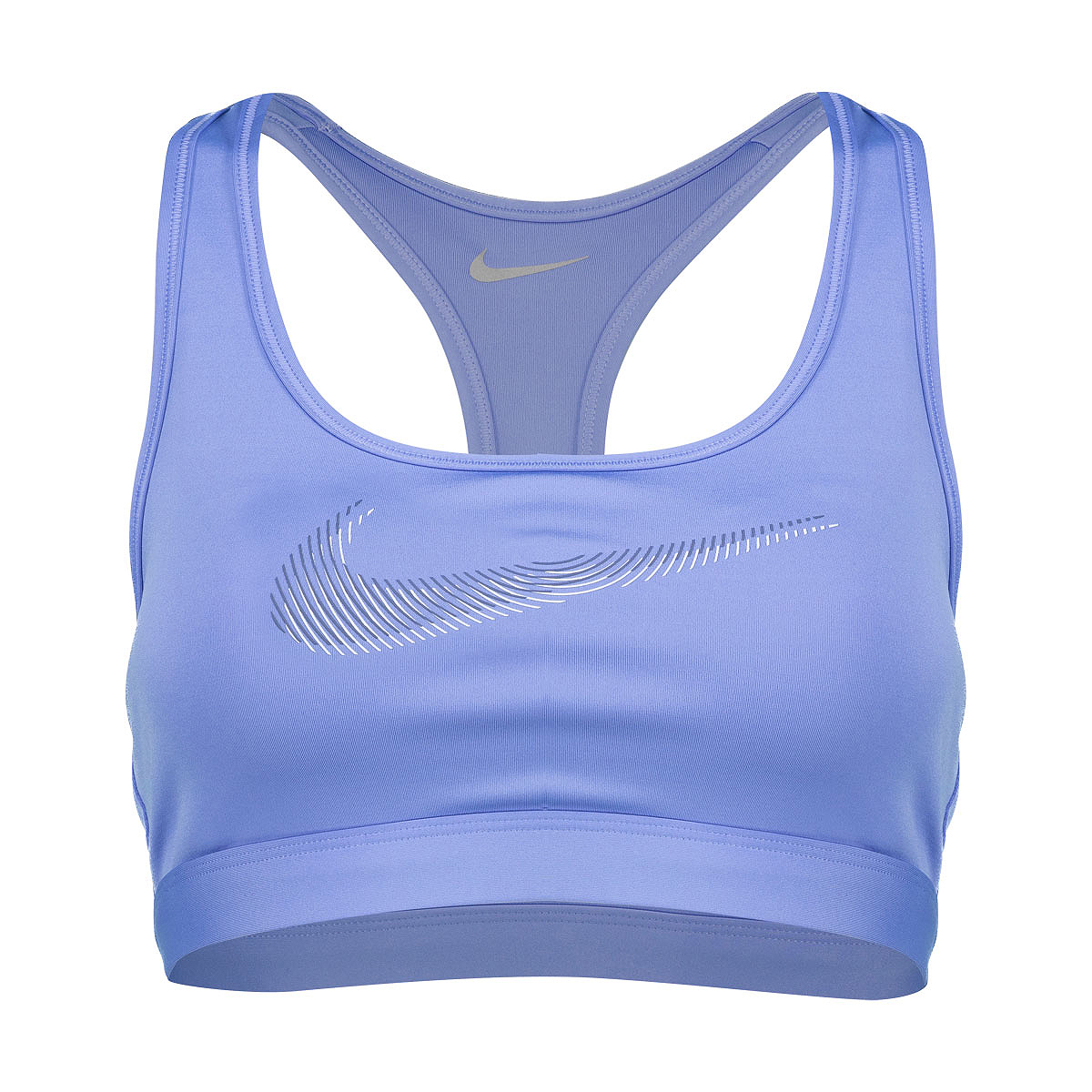 Buy Nike Blue Swoosh Medium-Support Sports Bra for Women in UAE