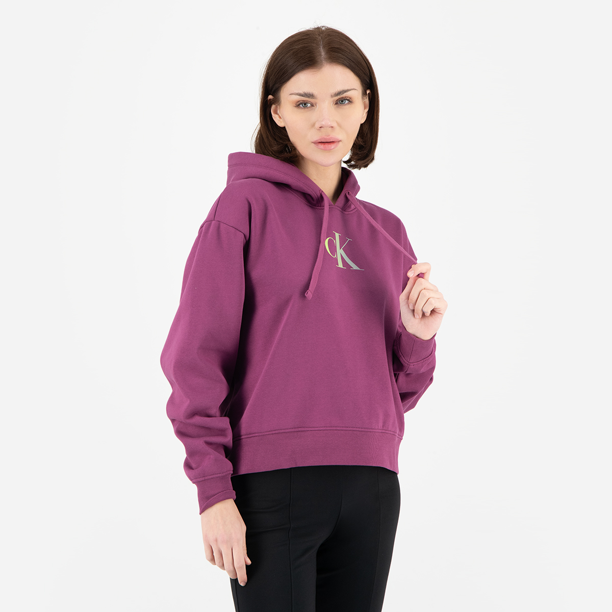 Calvin klein sales purple hoodie